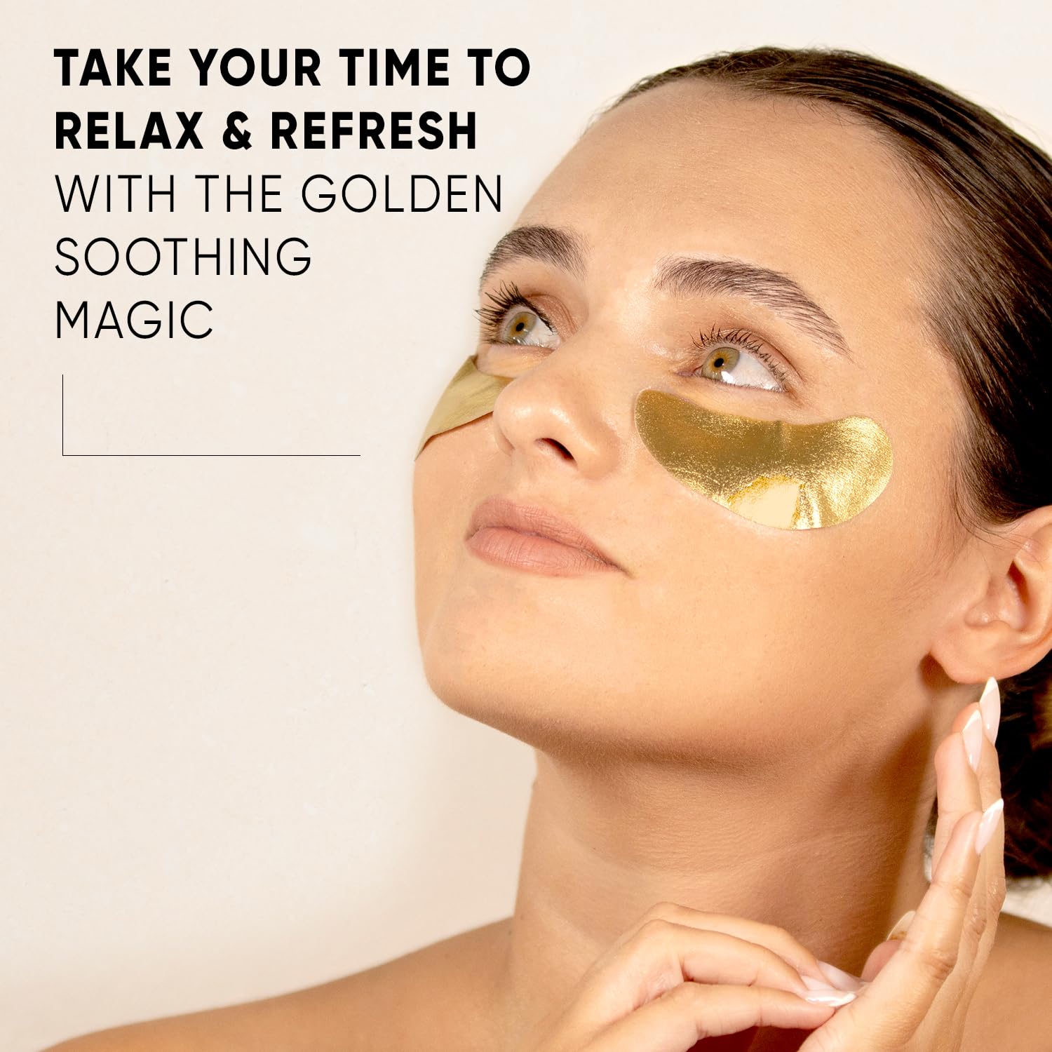 Premium Under Eye Patches Enriched with Hyaluronic Acid, Caffeine, Tea Tree & Collagen