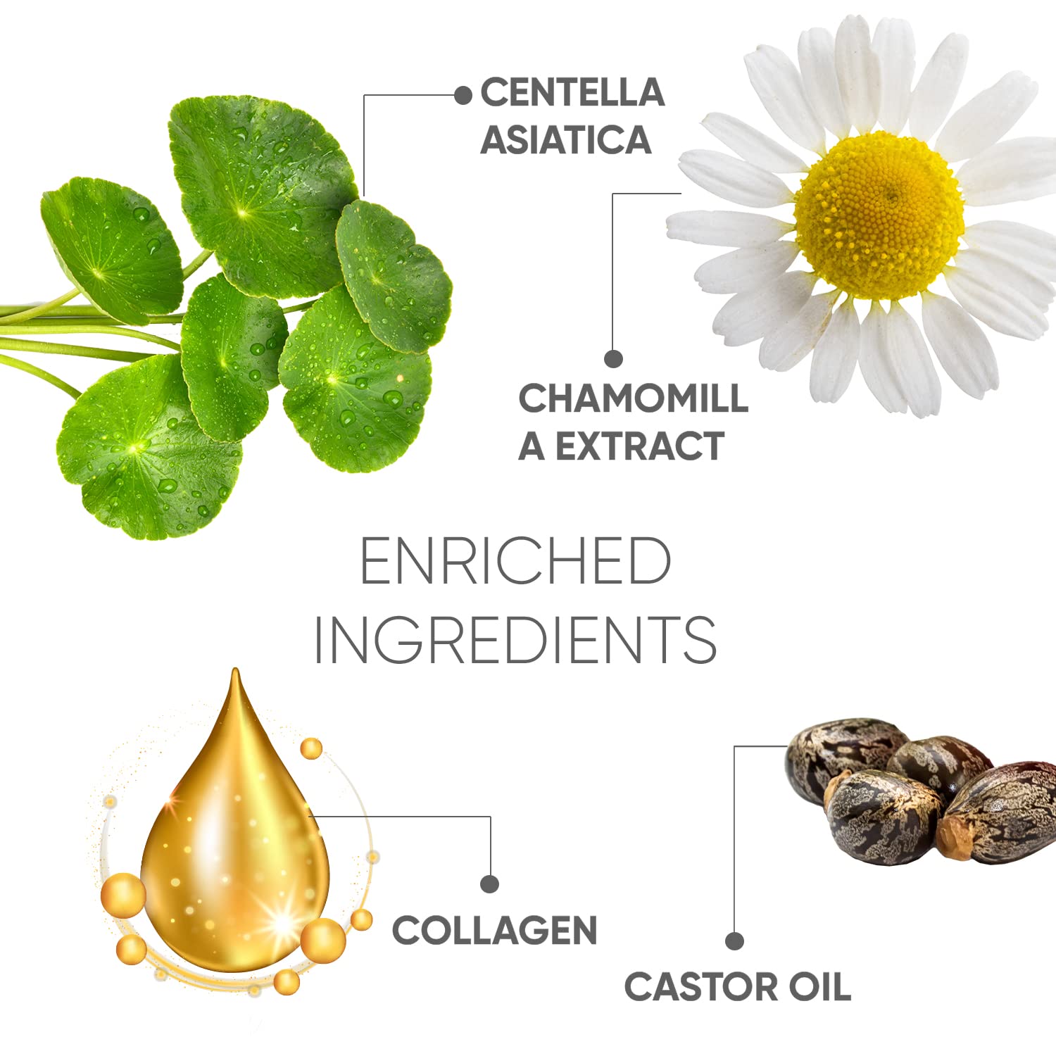 Golden Under Eye Patches - Under Eye Mask with Amino Acid & Collagen