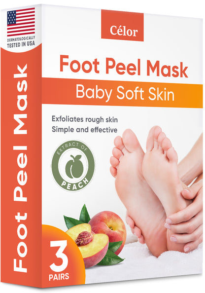 Foot Peel Mask Peach